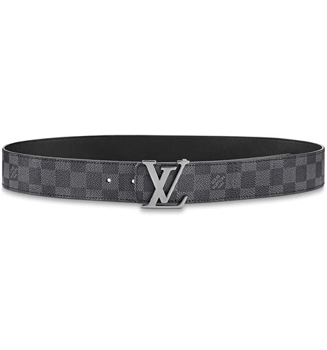 lv belt black and silver|black and grey Lv Belt.